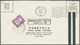Delcampe - Br Hongkong - Besonderheiten: 1950/1972, Underpaid Taxed Covers (6) Inc. Triangular Boxed "T" (3), Two-line "Return To S - Other & Unclassified