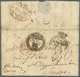 Br Indien - Vorphilatelie: 1816 MADRAS CROWN SHIP LETTER INTAGLIO HANDSTAMP: Entire Letter From Madras (30 May) To Londo - ...-1852 Prephilately