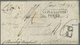 Br Indien - Vorphilatelie: 1821/1823 "INDIA LETTER": Two Different Boxed "INDIA LETTER/DOVER" Handstamps On 1821 Folded - ...-1852 Préphilatélie