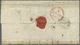 Br Indien - Vorphilatelie: 1821/1823 "INDIA LETTER": Two Different Boxed "INDIA LETTER/DOVER" Handstamps On 1821 Folded - ...-1852 Préphilatélie