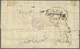 Br Indien - Vorphilatelie: 1824/1833 "INDIA LETTER": Two Letters With Different Portsmouth Shipletter Handstamps, With 1 - ...-1852 Préphilatélie