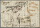 Br Indien - Vorphilatelie: 1824 (30 May): Calcutta Trisected Oval Dater "G.P.O./Oct.r/Bg.Pg." Completed In M/s '14' (dat - ...-1852 Préphilatélie