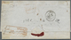 Br Indien - Vorphilatelie: 1840 WAGHORN & Co.: "Care Of/Mr. Waghorn/Suez" Oval Handstamp With '621' Noting And Signed By - ...-1852 Préphilatélie