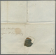 Br Indien - Vorphilatelie: 1839 Entire Letter From Dinapore To Edinburgh, Scotland 'Per Overland Via Bombay' Bearing Red - ...-1852 Préphilatélie
