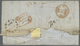 Br Indien - Vorphilatelie: 1851 Letter From Meerut To London Via Bombay Bearing The Scarce Framed "MEERUT/Overland/(1-8) - ...-1852 Prefilatelia