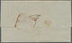 Delcampe - Br Indien - Vorphilatelie: 1852-53 Three Stampless Letters From Calcutta To Mauritius Bearing Red Calcutta Shipletter Da - ...-1852 Prephilately