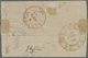 Delcampe - Br Indien: 1854-55 Three Covers/part Of Covers All Franked By Lithographed ½a. Blue (Die I/Die II), With Various Postmar - Autres & Non Classés