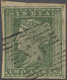 O Indien: 1854, 2a. Green With Near To Complete (7/8) Outer Framelines, Used With Fine Bombay Type Numeral "3" Of Mumbad - Autres & Non Classés