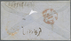 Br Indien: 1856 QV 2a. Green Used On Cover From Calcutta To Monghyr, Tied By Bengal Type Numeral "B/1", On Reverse With - Autres & Non Classés