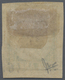 (*) Indien: 1854/1890 Lithographic Transfer Of 2a. Essay Square Design, In Green On Yellowish Wove Paper, Pos. 3 Of The - Autres & Non Classés