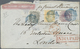 Delcampe - Br Indien: 1854/64, Covers (5) With Various Franks, 4 Used To UK (to Windsor X3), One Internal, Inc. Three-colour Franki - Other & Unclassified