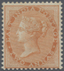 * Indien: 1856-64 QV 2a. Orange, W/o Wmk, Mint Lightly Hinged, A Few Perf Tips Browned On Back, Still Fresh And Fine. (S - Other & Unclassified