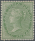 (*) Indien: 1856-64 UNISSUED 2a. Yellow-green, Unused Without Gum, A Few Slightly Shortened Perfs At Foot, Still Fresh A - Other & Unclassified