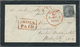 Br Indien: 1857/1871: Three Covers To Scotland, With Mourning Cover 1857 From Calcutta To Portobello, Edinburgh Franked - Other & Unclassified