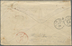 Delcampe - Br Indien: 1859-1873 Three Covers From India To The U.S.A. Franked With East India Adhesives, With 1) Entire Letter 1859 - Other & Unclassified