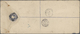 GA Indien: 1886 QV Postal Stationery Registered Envelope, Size 253x106 Mm, Used From Allahabad (26 DEC 93) To Vevey, Swi - Other & Unclassified