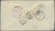 Br/GA Indien: 1887-1902: Four Covers And Postal Stationery Items From India To The U.S.A. And One Cover (1888) From Alam - Autres & Non Classés