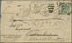 Delcampe - Br/GA Indien: 1887-1902: Four Covers And Postal Stationery Items From India To The U.S.A. And One Cover (1888) From Alam - Autres & Non Classés