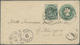 Delcampe - Br/GA Indien: 1887-1902: Four Covers And Postal Stationery Items From India To The U.S.A. And One Cover (1888) From Alam - Autres & Non Classés