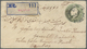 Delcampe - GA/Br Indien: 1897/1932, Stationery Envelopes (3, Two Uprated, One Registered) Used From "RANCHI, SAIDPUR And NAZPUR; An - Autres & Non Classés