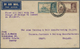 Delcampe - Indien: 1937, Definitives KGVI, Lot Of Six F.d.c.: Nos. 249/50 Horiz. Pair "CALCUTTA 23 AUG 37" And Five Airmail Covers - Other & Unclassified