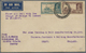 Delcampe - Indien: 1937, Definitives KGVI, Lot Of Six F.d.c.: Nos. 249/50 Horiz. Pair "CALCUTTA 23 AUG 37" And Five Airmail Covers - Autres & Non Classés