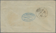 Br/O Indien - Used Abroad: ADEN-CAMP 1860's/1934: Five Indian QV Stamps Cancelled By Aden-Camp Or Aden Datestamps, 1924 - Other & Unclassified