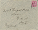 Br Indien - Used Abroad: ADEN-DTHALI 1903: "EXPERIMENTAL/B-84/MA 28/03" Cds (Proud D1) Tying India KEVII. 1a. To Cover ( - Autres & Non Classés