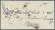 Br Indien - Used Abroad: BURMA 1875: Cover From MOULMEIN To Damaun, Portuguese India Via Calcutta And Bombay, Franked On - Autres & Non Classés