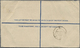 GA Indien - Used Abroad: BURMA, 1945. Registered Air Mail Indian Postal Stationery Envelope 'three Annas Postage One Ann - Other & Unclassified