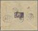 Br Indien - Used Abroad: DUBAI, 1943. Air Mail Envelope Addressed To Bombay Bearing Lndia SG 252, 2a6p Violet Tied By Du - Other & Unclassified