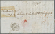 Br Indien - Used Abroad: FRENCH INDIA 1841/1850: Two Entire Letters From PONDICHERRY To Bordeaux Bearing Different Pondi - Other & Unclassified