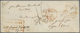 Br Indien - Used Abroad: FRENCH INDIA 1847: Small Cover From PONDICHERRY To Lyon, France 'per Steamer Bentinck/Madras' A - Autres & Non Classés