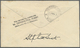 Br Indien - Flugpost: 1931. Air Mail Envelope Addressed 'c/o Postmaster, Victoria Point, Burma' Bearing Lndia SG 222, 4a - Airmail