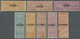 **/(*) Indien - Besonderheiten: 1872 Queen Victoria Court Fee Stamps Set Of 24 Different Up To 1000r. All Optd. "SPECIME - Autres & Non Classés