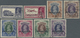 O Indien - Konventionalstaaten: PATIALA 1937-38: KGVI. Complete Set Of 18 Up To 25r., Optd. "PATIALA STATE", Used, Fresh - Other & Unclassified