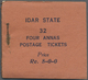Delcampe - (*) Indien - Feudalstaaten: IDAR 1944: Three Complete Booklets Containing 32 Stamps Of 1a. Violet, 2a. Blue And 4a. Verm - Autres & Non Classés
