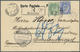 Irak: 1906, BAGDAD, Ppc "Palanquin Pour Le Voyage Au Desert" Franked With India KEVII 2a6p. Ultramarine And ½a. Green, R - Iraq