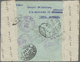 Br Irak: 1942. Registered Air Mail Envelope Addressed To San Francisco Bearing Iraq Yvert 76, 25f On 4a Violet, Yvert 11 - Iraq