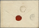 Br Iran: 1896. Registered Envelope (small Faults/cut On Right) Addressed To France Bearing Yvert 80, 1k Yellow And Orang - Iran