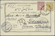 Br Iran: 1901. Registered Picture Post Card Of &lsquo;Palais De Shah, Tehran' Addressed To Germany Bearing SG 92, 5c Yel - Iran