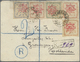 Br Iran: 1902. Registered Envelope Addressed To Holland Bearing Yvert 148, 2c Brown (2), Yvert 149, 3c Blue, Yvert 150, - Iran