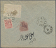 Br Iran: 1905. Envelope Addressed To Teheran Bearing Yvert 202, 5c Rose And Yvert 243a, Je Violet Tied By Astrabad Date - Iran