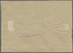 Br Iran: 1917. Envelope Addressed To Teheran Bearing Yvert 302, 1c Green And Orange And Yvert 305, 5c Carmine And Lilac - Iran