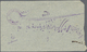 Br Iran: 1917. Envelope Addressed To Bushire Bearing Yvert 397, 6ch On 12ch Green And Grey Tied By Chiraz (Depart) Date - Iran