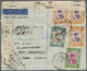 Br Iran: 1930. Registered Air Mail Envelope Addressed To London Bearing Yvert 524, 1c Rose And Emerald, Yvert 529, 10c B - Iran