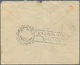 Br Israel: 1948, NAHARIYA LOCAL CANCEL On Front And Back Of Cover From Haifa 29/8/48 To Ramat Gan, Some Toned Spots And - Other & Unclassified