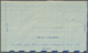 GA Israel: 1951, AEROGRAMMES: Unissued Air Letter Sheet 50pr. Red/white/pale Blue (design As ALS 5-7) Photogravure TRIAL - Autres & Non Classés