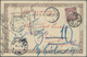 GA/Br Japan: 1888/1915, Ppc (2), Uprated Stationery (1), Cover (1) All To Germany. Inc. New Koban 4 S. Tied "TOKIO 2 SEP - Other & Unclassified