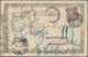 GA/Br Japan: 1888/1915, Ppc (2), Uprated Stationery (1), Cover (1) All To Germany. Inc. New Koban 4 S. Tied "TOKIO 2 SEP - Autres & Non Classés